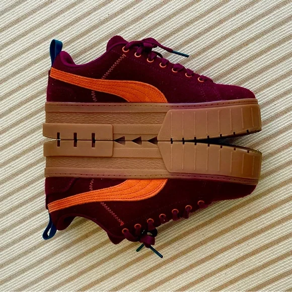 Puma Shoes Puma Mayze Wooly Platform Sneaker Poshmark